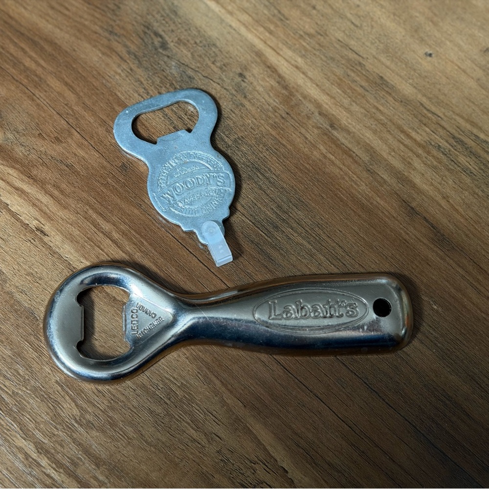 Stainless Steel Bottle Openers - Silver